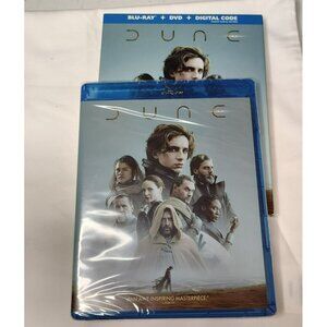 Dune Blu-Ray + DVD Digital Code Combo Pack Sealed Science Fiction Bonus Feature
